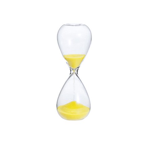 砂時計 5分 黄 - 廣田硝子 公式Online shop ガラスおしょう油差し/和 