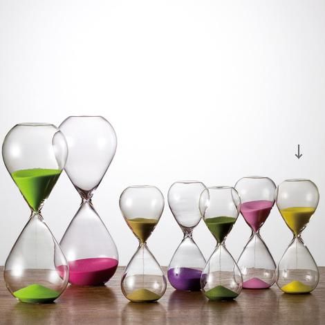 ガラス製砂時計　珍品　コンテンポラリー 楽天市場】廣田硝子 砂時計 ガラス製スナ式時計 4分 珈琲 白 昭和