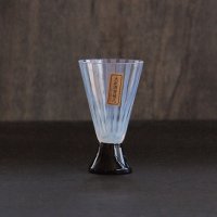 大正浪漫 台付き酒杯 市松 - 廣田硝子・オンラインショップ ガラスお 