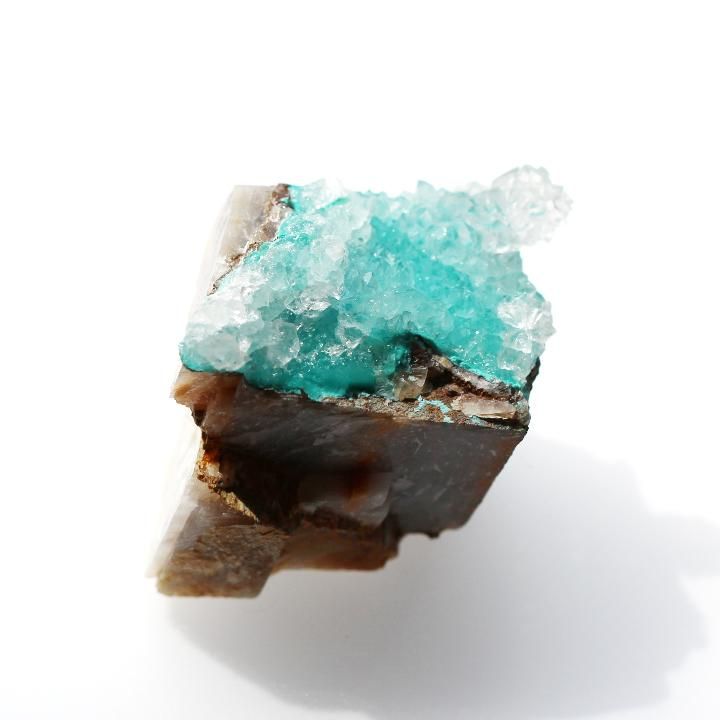 超絶レア】ペルー産クリソコラ・オン・クォーツ【PC201002】-🔸ロード