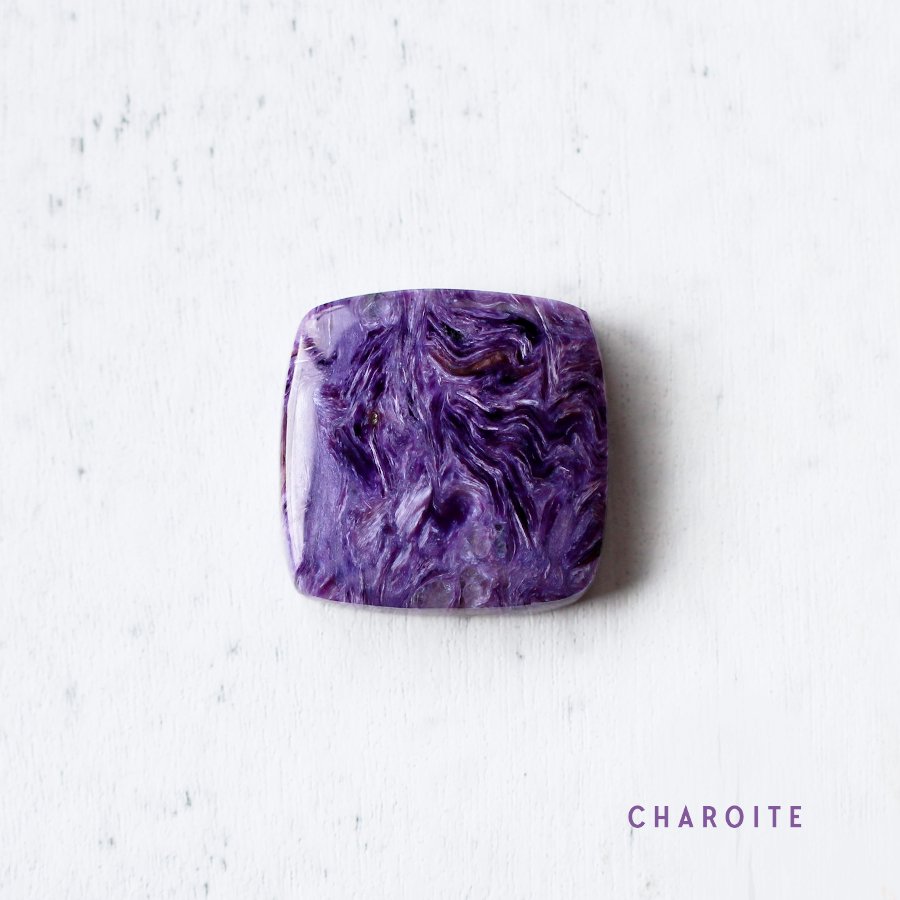チャロアイト Charoite／ロシア産 - LIGHTNESS TREE /天然石・原石 