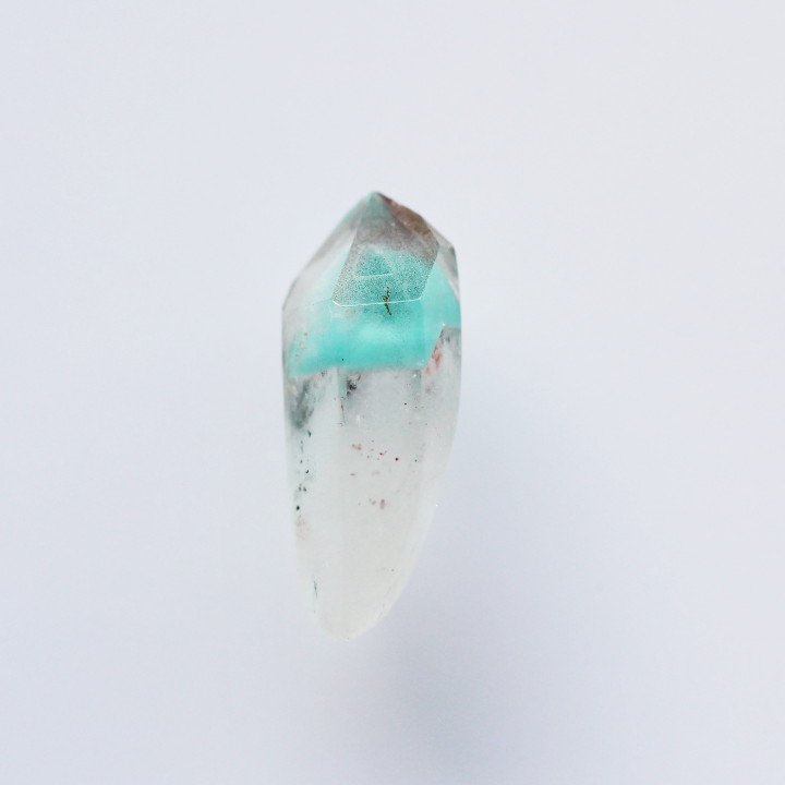 アホイトinクォーツ Ajoite in Quartz／南アフリカ・メッシーナ産