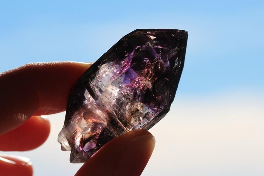 パワーストーン天然石原石ジンバブエ産アメジスト29gNo.512