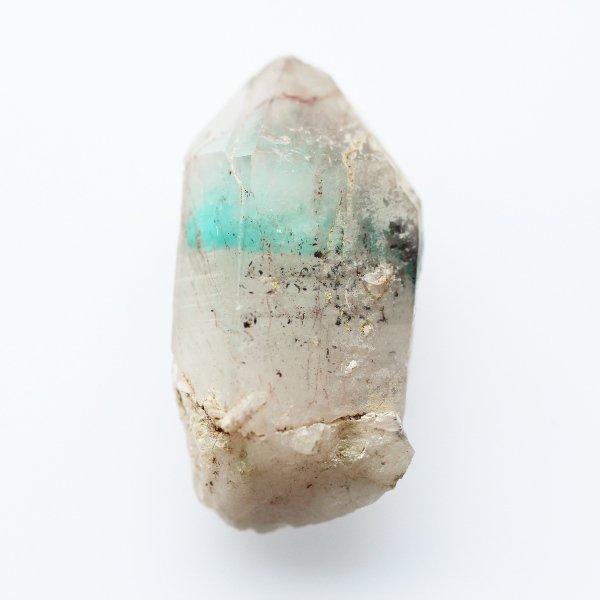 アホイトinクォーツ Ajoite in Quartz／南アフリカ・メッシーナ産