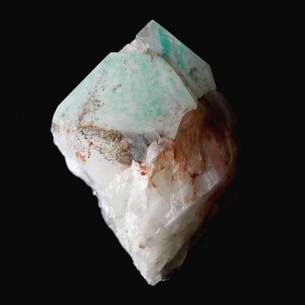 アホイトinクォーツ Ajoite in Quartz／南アフリカ・メッシーナ産