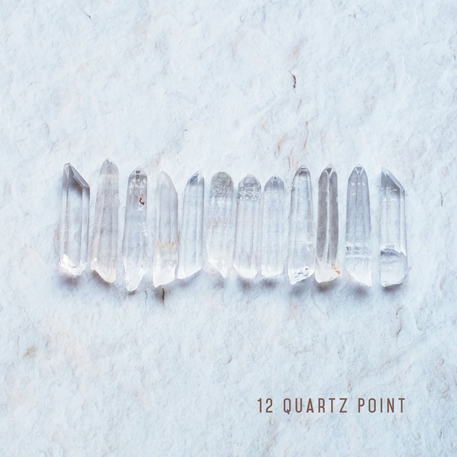 12 Quartz Point set ꥢġåȡ󥽡