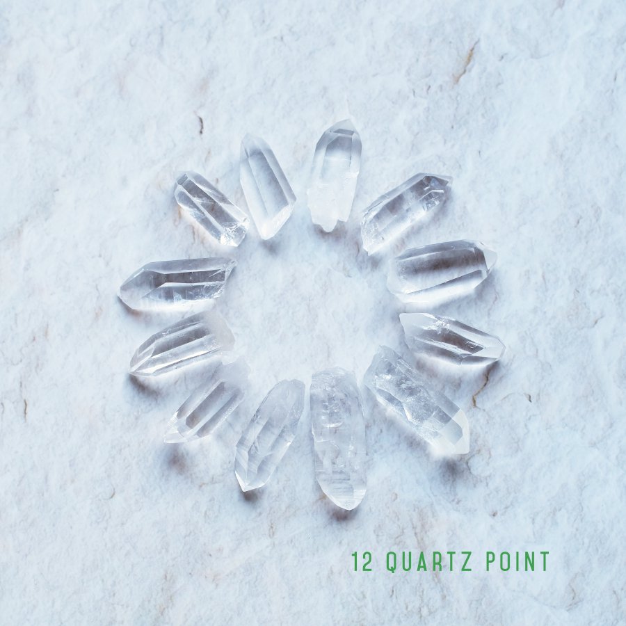12 Quartz Point set ꥢġåȡ󥽡
