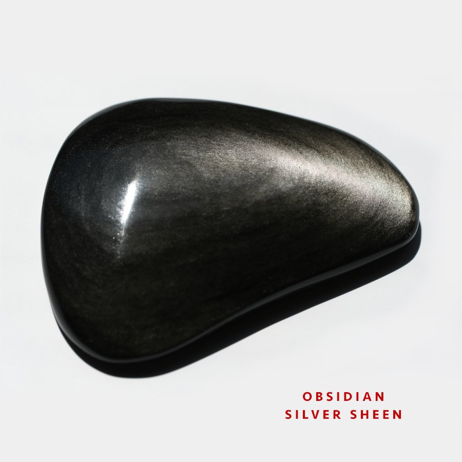 Obsidian Silver Sheen シルバー・シーン・オブシディアン／メキシコ産