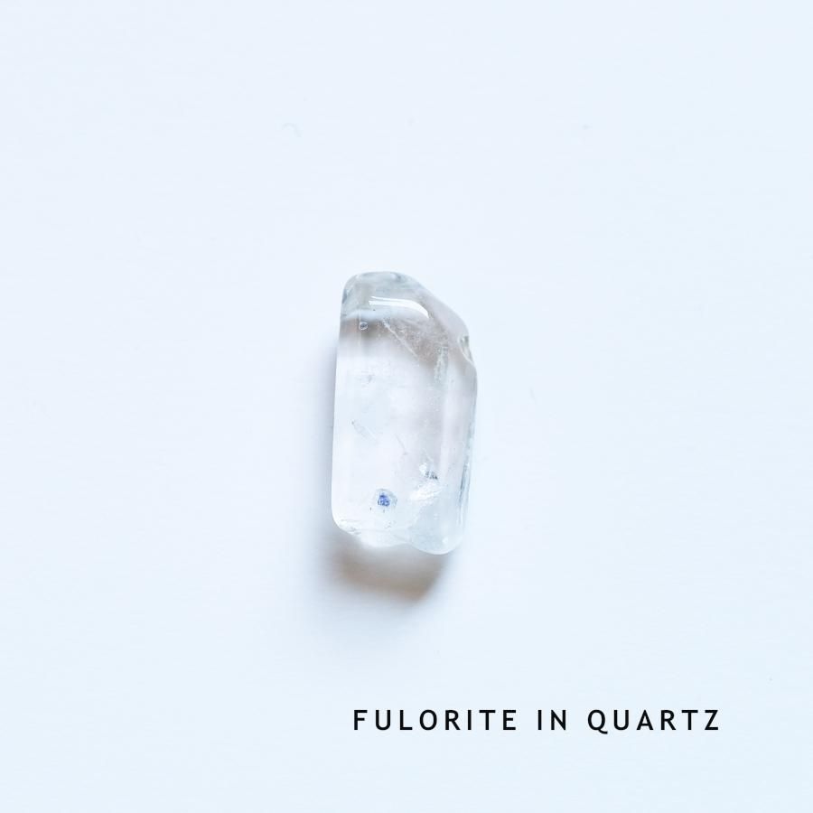FULORITE IN QUARTZ フローライトインクォーツ - LIGHTNESS TREE