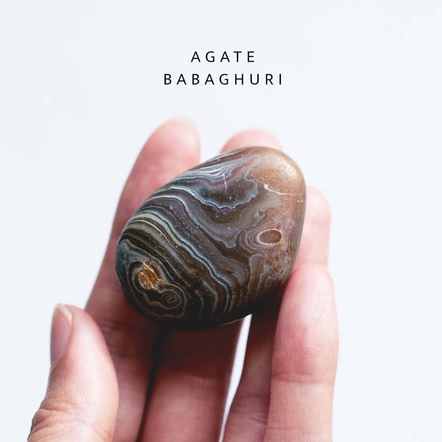 Babaghuri Agate 瑪瑙 アゲート ／インド・グジャラート産 - LIGHTNESS TREE | ライトネスツリー・天然石・原石・鉱物店