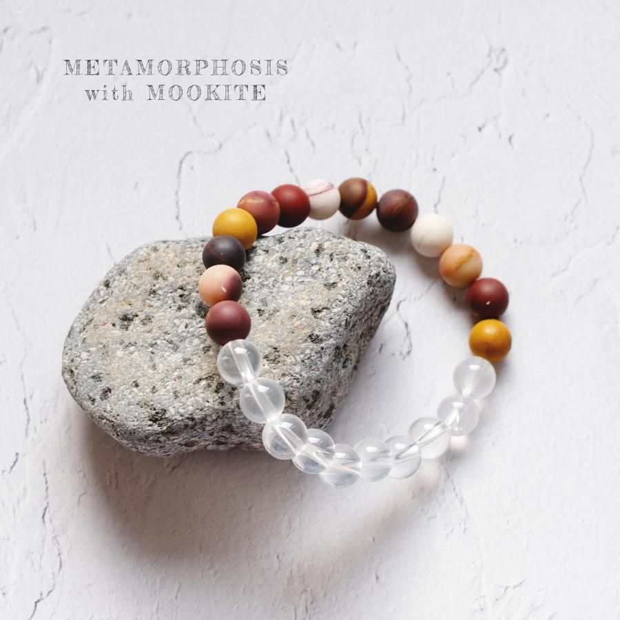 天然石 メタモルフォシス 楽天市場】[一点もの] メタモルフォーゼスブレスレット 8mm