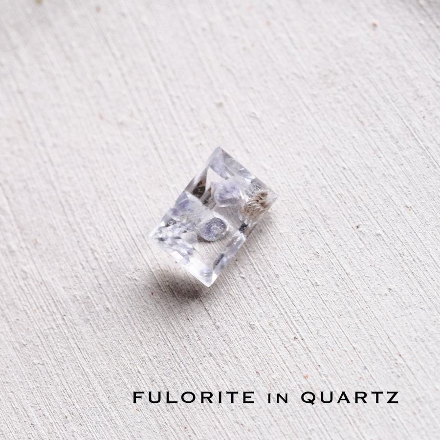 FULORITE IN QUARTZ フローライトインクォーツ - LIGHTNESS TREE