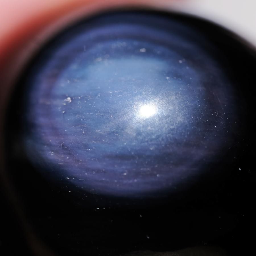 Melody's Collection】Electric Blue Sheen Obsidian