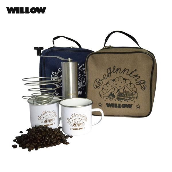 Willow ウィロー ポータブルコーヒーセット アウトドアで使えるハンドドリップコーヒーのセット ソロキャンプ ブッシュクラフトのアウトドア通販ショップ Soloaso ソロアソ