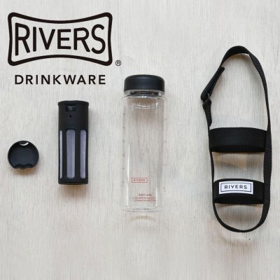 RIVERS リバーズ キャンパーパック (リユースボトル&スプラッシュガード&ストレーナー&アイビーボトルハーネス) セット