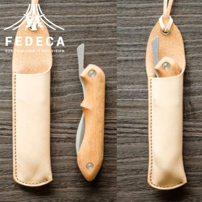FEDECA フェデカ ナイフレザーケース (Folding、折畳式料理ナイフ専用)