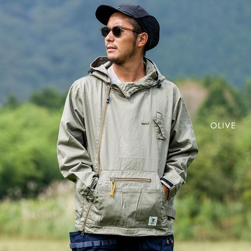 (お得な特別割引価格) アウトドアジャケット grn outdoor 22秋冬 HIASOBI CAMPER BOA JACKET M BLACKDENIM