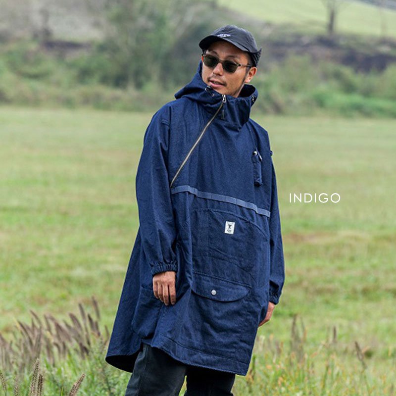 grn outdoor ジーアールエヌ アウトドア HIASOBI CAMPER PONCHO メンズ 