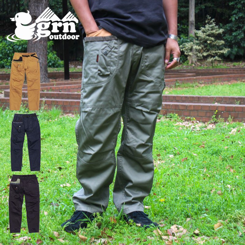 grn outdoor ジーアールエヌ アウトドア HIASOBI CAMPER PANTS GO1301Q