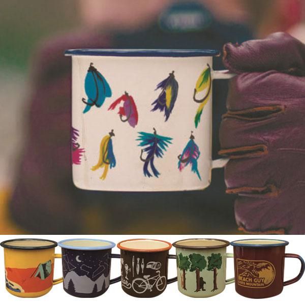 Bggm Vintage Mug ヴィンテージマグ ホーロー エナメル マグカップ タンブラー 保温 保冷 コーヒー コップ グラス 軽量 ブランド キャンプ用品 アウトドア かわいい おしゃれ ソロキャンプ ブッシュクラフトのアウトドア通販ショップ Soloaso ソロアソ