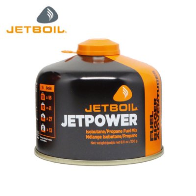 JETBOIL ジェットボイル ジェットパワー/JETPOWER230g バーナー専用ガスカートリッジ 1824379