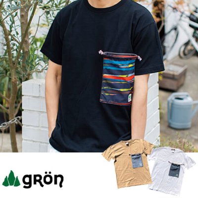 gron グローン 巾着Tシャツ(ダンガリー) 120314