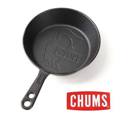 CHUMS(チャムス) CHUMS チャムス ブービースキレット 8インチ 20cm  2023fw 新作 スキレット ミニ フライパン キッチン キャンプ アウトドア かわいい おしゃれ