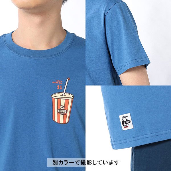 CHUMS(チャムス) CHUMS Burger Shop T-Shirt チャムスバーガーショップ