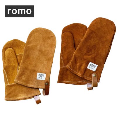 ROMO ロモ Leather mittens M / レザーミトン R-553911/R-553935