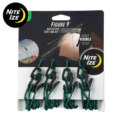 NITE IZE ナイトアイズ FIGURE9 フィギュア9 テントラインキット NI01095 ロープ 固定 テント設営 タープ NITEIZE