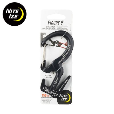 NITE IZE ナイトアイズ FIGURE9 フィギュア9 カラビナーL NI00809 ロープ 固定 テント設営 タープ NITEIZE