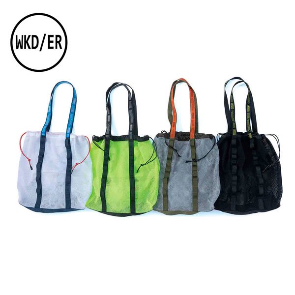 WEEKEND(ER) ウィークエンダー WEEKEND MESH TOTEBAG 79086 メンズ レディース メッシュ トートバッグ  WEEKENDER ソロキャンプ・ブッシュクラフトのアウトドア通販ショップ「Soloaso ソロアソ」