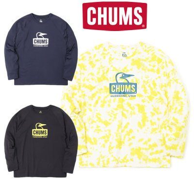CHUMS(チャムス) スプラッシュブービーフェイスロングスリーブTシャツ 2023ss 新作
