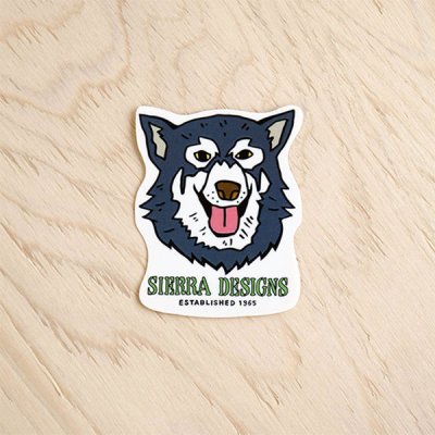 SIERRA DESIGNS シェラデザインズ×ウシオダヒロアキ POP DOG STICKER/ポップ ドッグ ステッカー SDST11