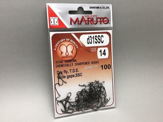 名作 マルト フライフック d31SSC #14 100本入り（ドライ用バーブレス その他