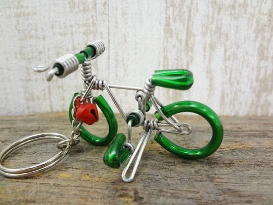 Tiffany 自転車モチーフ キーホルダー希少 ティファニー 自転車 キーホルダー 希少