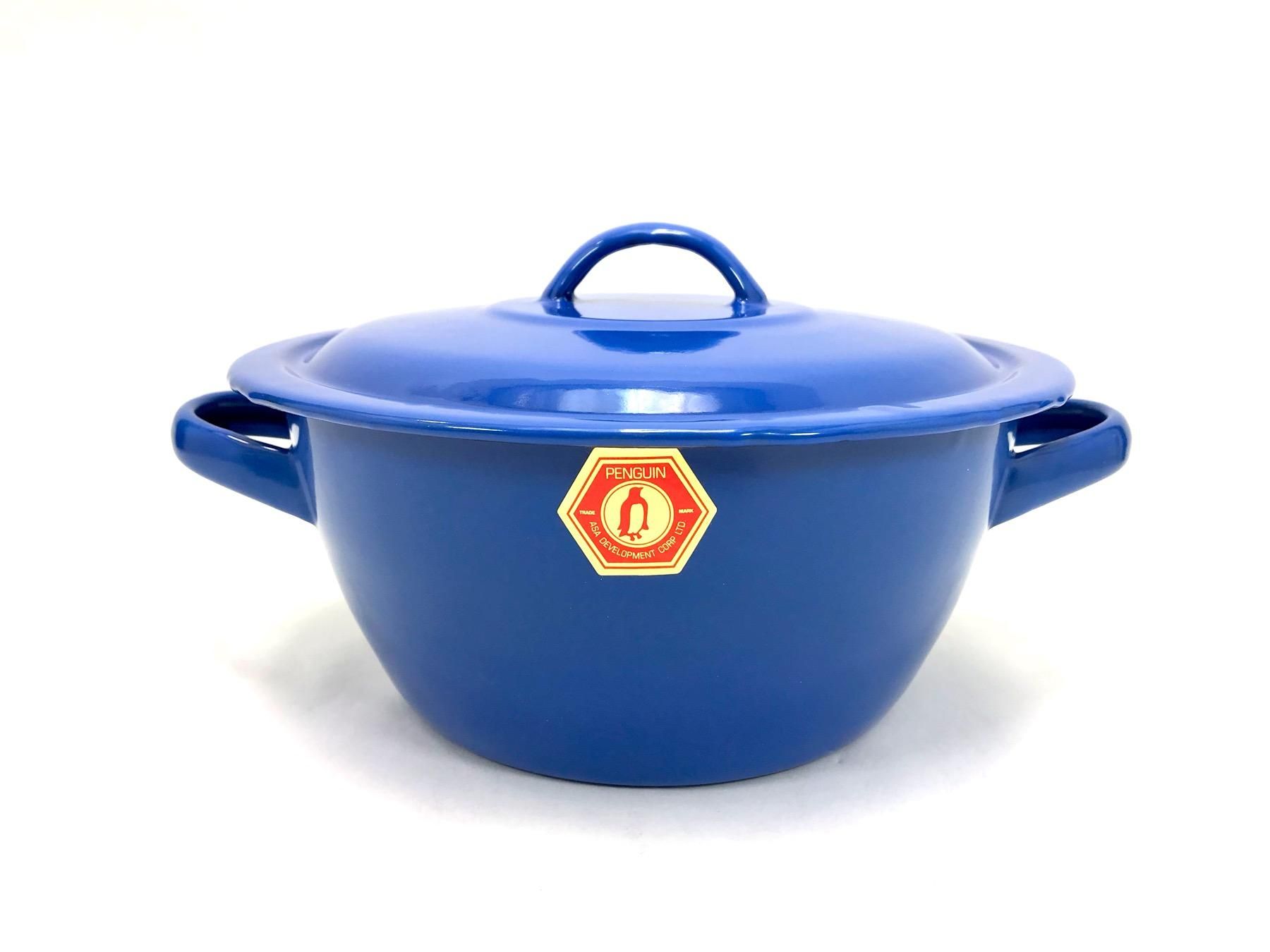 CHASSEUR ホーロー鍋　両手鍋 ダークブルー 26cm CHASSEUR ホーロー鍋 両手鍋 ダークブルー 26cm