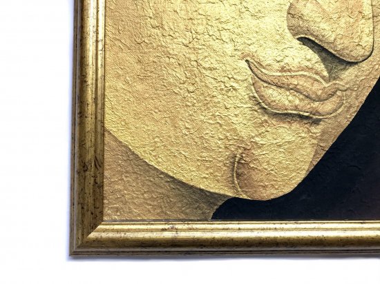 金箔付き 仏像絵画 - タイ・チェンマイより直接買付したアジアン雑貨　～アジアンショップ楽象～