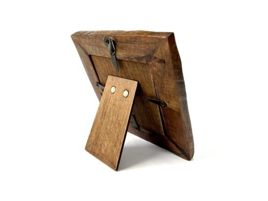 チークウッドミニフォトフレーム - アジアンショップ楽象/現地買付の