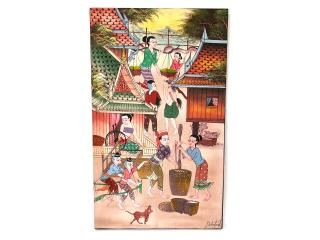 タイ アートパネル - タイ・チェンマイより直接買付したアジアン