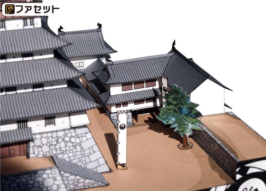 本物真作⭐️美術館クラスの名作品‼️松本一洋『紫式部』共箱 最高級表装替済 楽天市場】日本名城シリーズ1／300 国宝 松江城