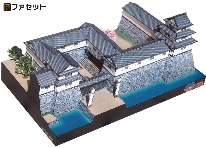 Facet＜ファセット＞ ペーパークラフト設計・販売 /日本名城