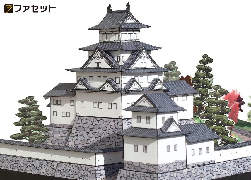 Amazon | 【ファセット】ペーパークラフト日本名城シリーズ1/300