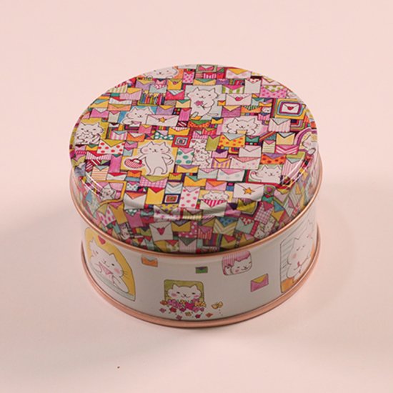絢爛茶 缶入り(猫の手紙) ティーパック10包入 - 絢爛茶オンラインショップ