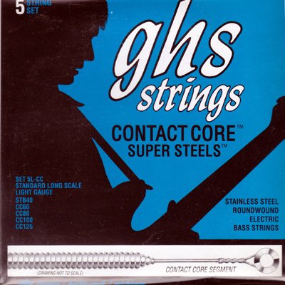 Ghs ジー エイチ エス Contact Core Super Steels 5l Cc 5弦ベース用 ベース弦専門店 B String