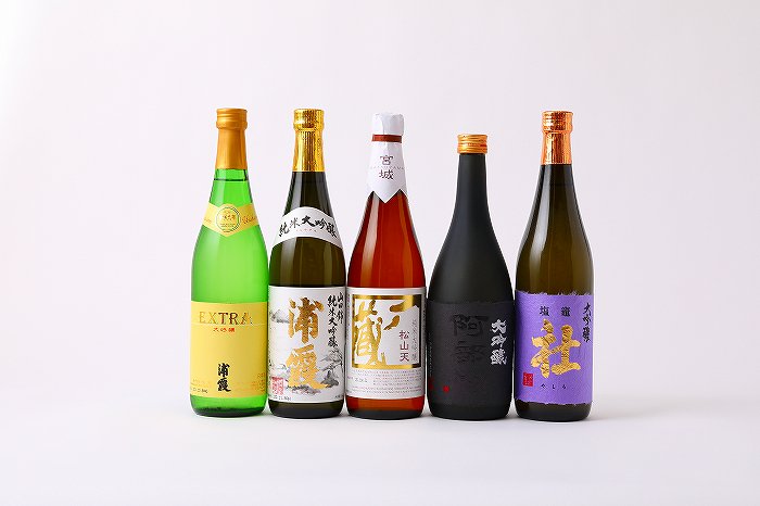 地酒 三社 大吟醸そろい踏み 5本セット(送料無料） - 鈴幸商店 Online Shop スマフォサイト