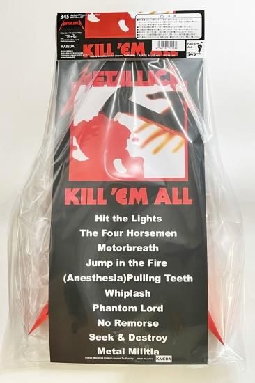 345 キルエムオール ロゴ/メタリカ 【Kill 'Em All / METALLICA】