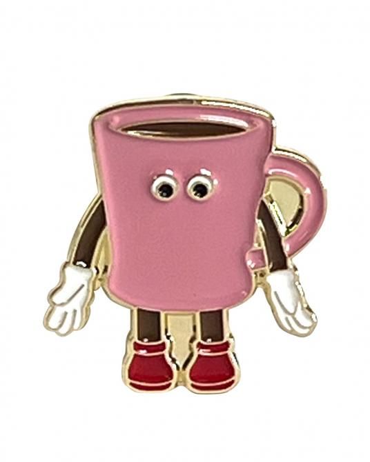 ♤ フレーバーズ FLAVORS KAIEDAミルクティーインピンクマグ フレーバーズピンズ ”ミルクティーインピンクマグ”/FLAVORS