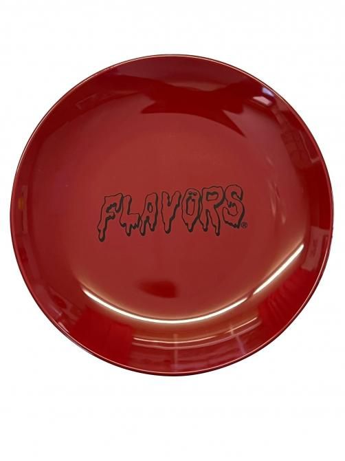 フレーバーズ 皿　FLAVORS　スプーン 受注商品】 フレーバーズお皿 ”レッド”/FLAVORS