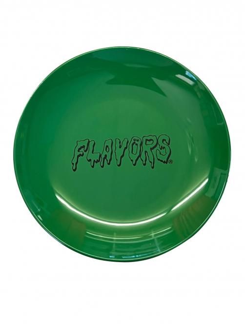 フレーバーズ 皿　FLAVORS　スプーン 受注商品】 フレーバーズお皿 ”グリーン”/FLAVORS